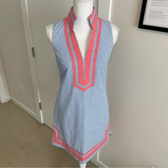 Eliza J Striped Shift Dress, 2P - Picture 2 of 14